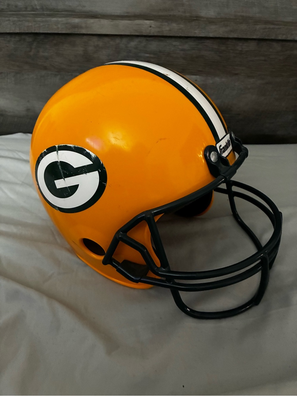 Franklin Green Bay Packers Collectible Plastic Helmet